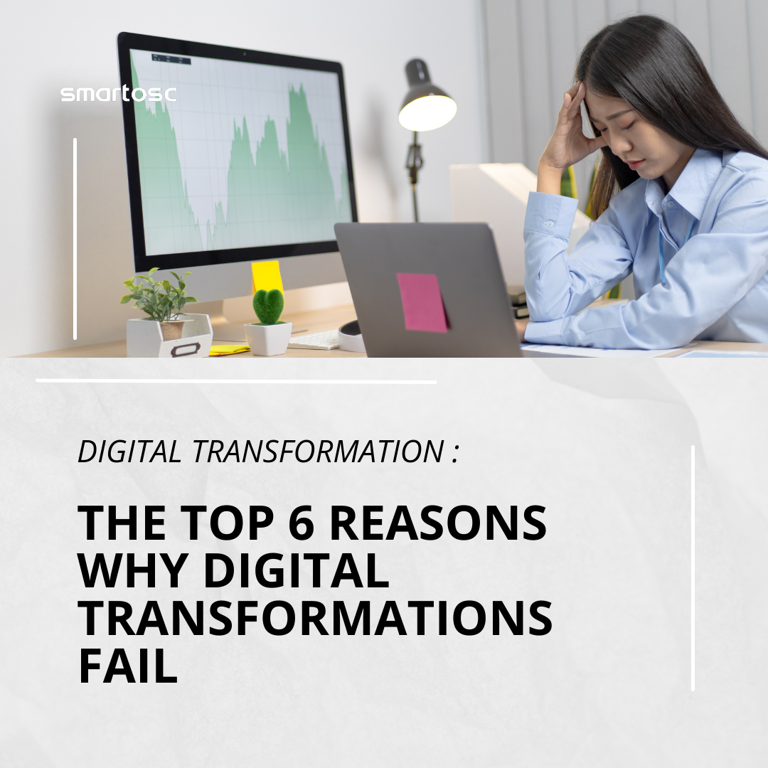 The top 6 reasons why digital transformation fails